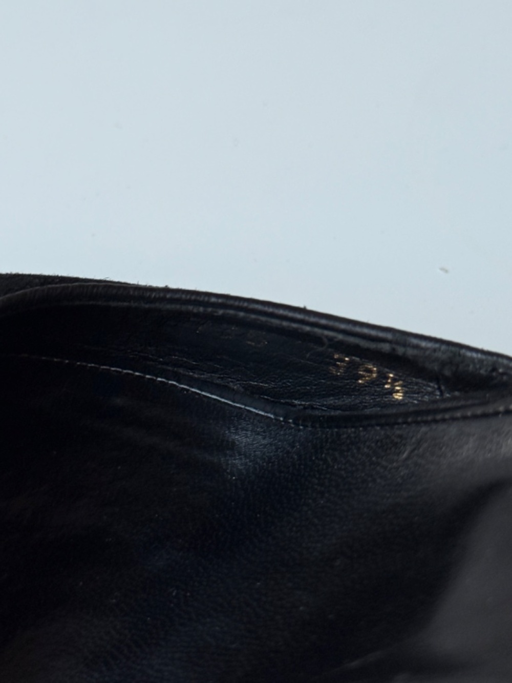 CHANEL vintage black suede mules, EU 39.5 / US 9, 3.5’’ heel - Picture 9 of 15